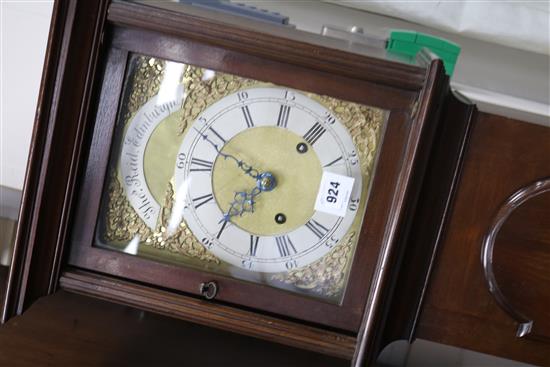 Thos. Reid of Edinburgh. A mahogany grandmother clock